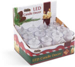 Family Collection LED-es gyertya dekor - 7, 5 x 3, 6 cm - melegfehér - műanyag (58260)