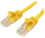 StarTech Patch Cord Startech 45PAT50CMYL, Cat5e, UTP, 0.5m, Yellow (45PAT50CMYL) - intend