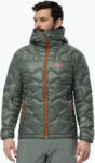 Jack Wolfskin Alpspitze Down Hoody hedge zöld férfi sí kabát