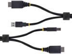StarTech Cablu KVM Startech HU12210-KVM-CABLE, HDMI + USB-A - HDMI + USB-B, 3 m, Black (HU12210-KVM-CABLE) - intend