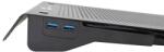 Thermalright Cooling Pad Thermalright TR-NCP01B, max. 17 inch, 2x 112mm, 1300 RPM, USB 3.0 x 2, negru (TR-NCP01B) - intend Suport laptop