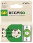 GP Batteries EMOS B2533, GP ReCyko NiMH Akkumulátor HR14 (C) 3000mAh 2db (B2533)