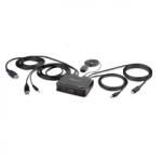 StarTech Switch KVM Startech C2-H46-UAC-CBL-KVM, 1.2m, Black (C2-H46-UAC-CBL-KVM) - intend