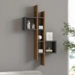AGK Fali polc Emse - Oak, Anthracite (495SSE1110)