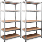 Deuba 2 rafturi rezistente 180 x 90 x 40 cm 875 kg Raft