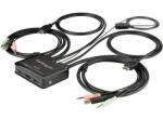 StarTech Switch KVM Startech SV211HDUA4K, 2x HDMI, Black (SV211HDUA4K) - intend