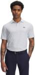 Under Armour Golf Férfi funkcionális rövid ujjú pólók Under Armour DRIVE CHILL PRINTED POLO fehér 1389597-102 - XL