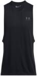 Under Armour Férfi funkcionális ujj nélküli pólók Under Armour LEFT CHEST CUT OFF TANK fekete 1329286-001 - L