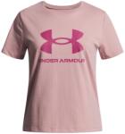 Under Armour Gyerek szabadidő rövid ujjú pólók Under Armour G BIG LOGO SS TEE rózsaszín 1389756-673 - YS