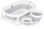 Chipolino Ltd Chipolino Ltd. : Chipolino Bubble Spa összecsukható kád vízhőmérővel, vödörrel és öblítőpohárral 83 cm (VKBSP0251GY)
