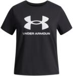 Under Armour Gyerek szabadidő rövid ujjú pólók Under Armour G BIG LOGO SS TEE fekete 1389756-001 - YL