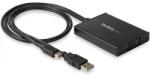 StarTech Mini DisplayPort + USB DVI-I Átalakító Fekete 35cm MDP2DVID2 (MDP2DVID2)