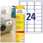  Etikett címke, 63, 5x33, 9mm, háromszor erősebben tapadó Avery (L6141-20)