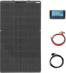  Rugalmas napelemkészlet, 100 W kapacitás, 24% -os hatékonyság, 12 V 100W készlet