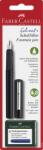 Faber-Castell Stilou scolar blister carbon cu 6 cartuse Faber-Castell FC149809 (FC149809)