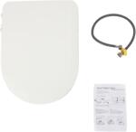  Intelligens WC -ülés, kettős fúvóka rendszer, ergonómikus kialakítás, FEHÉR