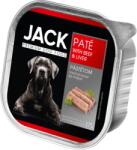 Jack Alutálkás Kutyaeledel Gabonamentes Marha, Májpástétom 150g