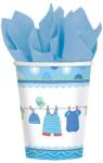  party pohár baby boy 8 db-os 266 ml