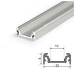  Led profil surface, eloxált alumínium, 10mm-es