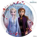  DISNEY party tányér Jégvarázs II 8 db-os 19, 5 cm
