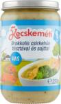  Kecskeméti brokkolis csirkehús tésztával+ sajt 220g