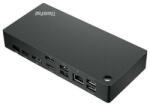 Lenovo ThinkPad USB-C Dokkoló - 90W, Gen 2 - Fekete