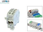  Leipold HLAK C 1P 35mm2 fővezeték csatlakozó sínre 2x25mm2+2x35mm2 125A SZÜRKE