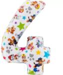  nickelodeon Mancs Őrjárat Szülinapi Fólia lufi 4-es 66 cm
