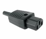  IEC C13 aljzat törésgátlóval 05234
