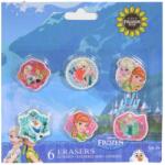  DISNEY Radír szett 6 db-os Disney Jégvarázs