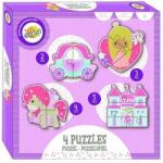 Toy Universe Első Baby forma puzzle Hercegnők