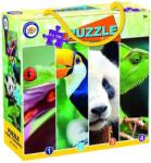 Toy Universe Egzotikus állatok Puzzle 4 az 1 ben 4X 100 db-os