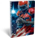 Lizzy Card Füzet spirál A/4 vonalas, X-cited, Allstar