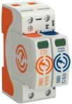  Obo T1+T2 típusú SPD, V50, 1-pólus+NPE, 280 V túlfeszültség levezető 5093522