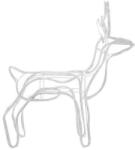  Karácsonyi Rénszarvas LED Dekoráció - 144 LED - 59x27, 5x64 cm