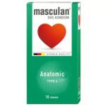 Masculan 4sz zöld anatómiai 10x