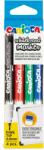 CARIOCA Set 4 markere whiteboard Carioca, varf rotund, 2.8 mm (SD-MKW021)
