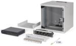 ASSMANN Rack Digitus by Assmann SOHO Pro DN-49100-SET, 10 inch, 6U, 315 x 300 mm, Light Grey (DN-49100-SET)