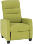 TEMPO KONDELA Relaxáló fotel, zöld, TURNER