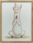  DÍSZVÁSZFESTÉS LAMA MEDITÁCIÓBAN FALRA KERET NÉLKÜL 50x70 CM