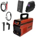 DDT Promóciós csomag Inverteres hegesztőgép, Global Dawer, Mini 300, 300 A + Automatikus hegesztőálarc beállítással és kristályokkal