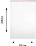 Clarina Pungi ziplock Clarina, 190 x 250 mm, 100/set ZIP-1925