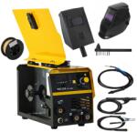 DDT Promóciós csomag MIG/MMA DDT PROFESSIONAL inverter/hegesztőgép elektródákkal és huzallal, 220 V, 320A + Crystal hegesztőálarc