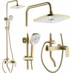  Zuhanyszett REA STORM GOLD BRUSH