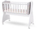 Lorelli First Dreams ringatható bölcső 105x55 - White / Artwood New