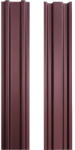Bravo Șipcă metalică gard Bravo capăt drept 1500x90x0, 50 mm roșu RAL 3009 (J13009AI615)
