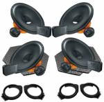 Hertz Dieci autós hangszórócsomag, Opel Crossland 2017-hez, RMS 80W