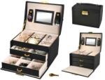 Beautylushh ékszeres doboz, fekete (5902802908261)