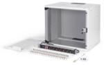 ASSMANN Rack Digitus by Assmann SOHO Pro DN-49204-SET, 19 inch, 9U, 540 x 400 mm, Light Grey (DN-49204-SET)
