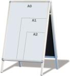 franken A1 Megállító Tábla - Alumínium Keret (BSA1)